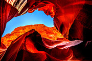 Blue Ceiling Photograph by Az Jackson