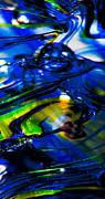Blue Crystal Photograph by David Patterson