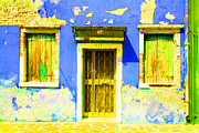 Blue House Decay Photograph by Donna Corless
