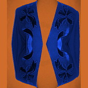 Blue Jacket Digital Art by Mary Russell