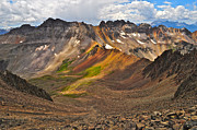 Blue Lakes Pass Photograph by Aaron Spong