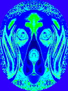 Blue Digital Art by Mary Russell