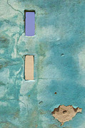 Blue Weathered Wall of Aruba  Photograph by David Letts