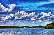 BlueAllatoona  Digital Art by Daniel Eskridge