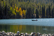 Boating on Gull Lake Photograph by Lynn Bauer