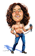 Bon Scott Painting by Art  