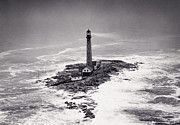 Boon Island Light Tower circa 1950 Photograph by Aged Pixel