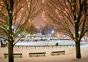 Boston New Year Skate Photograph by Susan Cole Kelly