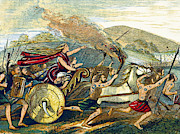 Boudica Leading British Tribes, 60 Ad Photograph by British Library