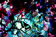 Bougainvillea Moon Digital Art by Lisa Yount