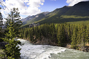 Bow River Falls Photograph by Brenda Kean