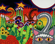 Boys Night Out Painting by Rojax Art