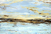 Breakwater Painting by Tamara Nelson Breakwater Painting by Tamara Nelson