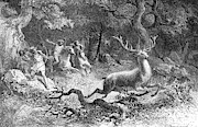 Bronze Age, Hunting Scene Photograph by British Library Bronze Age, Hunting Scene Photograph by British Library