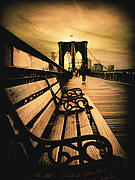 Brooklyn Bridge Sunset Photograph by Jessica Jenney