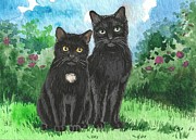 Brothers Painting by Margaryta Yermolayeva Brothers Painting by Margaryta Yermolayeva