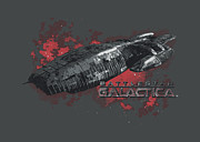Bsg - Galactica Digital Art by Brand A