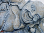 Buddha Bella Painting by Tom Roderick