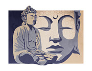 Buddha Painting by Sassan Filsoof