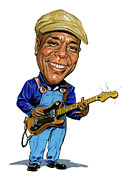 Buddy Guy Painting by Art  