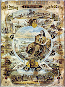 Buffalo Bill Poster, C1884 Painting by Granger Buffalo Bill Poster, C1884 Painting by Granger