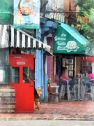 Cafe Fells Point MD Photograph by Susan Savad Cafe Fells Point MD Photograph by Susan Savad