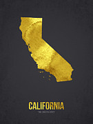 California The Golden State Digital Art by Aged Pixel