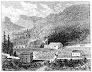 California Vineyard, 1864 Painting by Granger California Vineyard, 1864 Painting by Granger