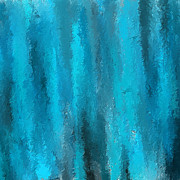 Calming Visuals-Turquoise Art Painting by Lourry Legarde Calming Visuals-Turquoise Art Painting by Lourry Legarde