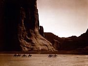 Canyon De Chelly Digital Art by Edward S Curtis