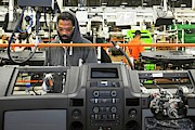 Car Dashboard Assembly Line Photograph by Science Photo Library