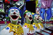 Carnival Clowns Photograph by Kaye Menner