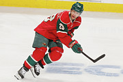 Carolina Hurricanes V Minnesota Wild Photograph by Bruce Kluckhohn