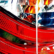 Brake Light #1 Photograph by Jason Roust