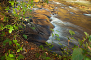 Cascade in the Fork River Photograph by Iris Greenwell