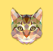cat Painting by MotionAge Designs