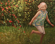 Catch Me If You Can Painting by Tone Aanderaa