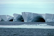 Caves In The Ross Ice Shelf Photograph by Science Photo Library