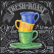 Chalkboard Coffee I Painting by Paul Brent