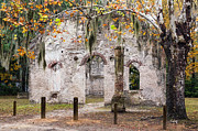 Chapel of Ease Ruins St. Helena Island South Carolina Photograph by Dawna Moore Photography