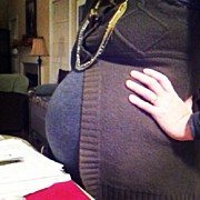 Check Out That Baby Belly! #babybump Photograph by Chris Morgan