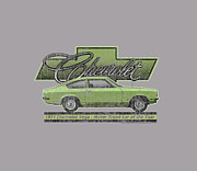 Chevrolet - Vega Car Of The Year 71 Digital Art by Brand A