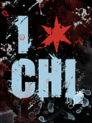 Chicago Love Painting by Mike Maher