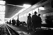 Chicago Train Station, 1949 Photograph by Stanley Kubrick