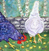 Chicken Neighbors Photograph by Natalie Rotman Cote