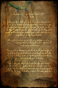 Chief Tecumseh Poem by Wayne Moran