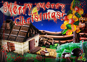 Christmas greeting card IV Digital Art by Alessandro Della Pietra