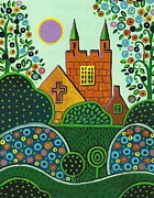Church On Easter Sunday Painting by Margaryta Yermolayeva