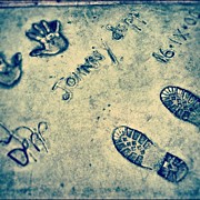 #cinematreasures #california #cement Photograph by Jill Battaglia