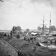 Civil War Supplies, 1862 Painting by Granger